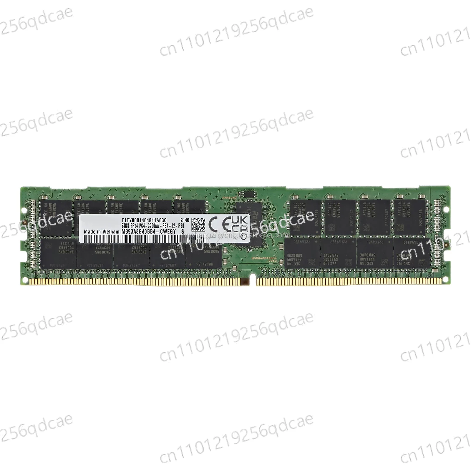 64Gb Ddr4 Ecc Reg 3200Mhz - M393A8G40AB2-CWE 64 Go DDR4 PC4 3200