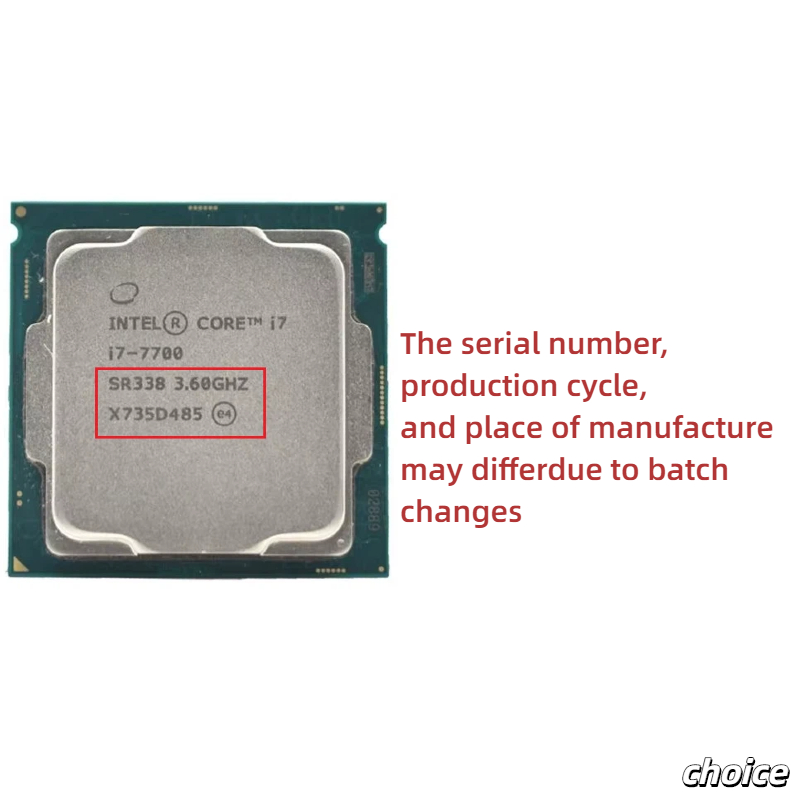 Processeur Intel Core I7 7700  - Gold 6248R avis et prix